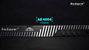 Professional Power Betavo AB 4004 | 4 Channel | AB Class