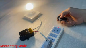 Wireless Remote Control Switch 433Mhz 220V 30A 1CH with ON OFF Transmitter for Home Appliances Light Lamp Water Pump Electrical Equipmen