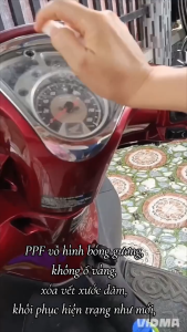 Miếng PPF dán bảo vệ mặt đồng hồ xe điện Feliz 2025 không ố vàng tăng độ bóng không đọng nước chống trầy và xoá xước