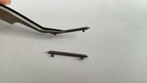 2 Chiếc Hai Đầu Nhanh Chóng Tháo Dây Đồng Hồ Dây Thanh Lò Xo Thép Không Gỉ Dày 1.78 Mm 16 Mm-24 Mm Chiều Dài ND1 Cổng Kết Nối