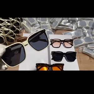 Kính râm Kính Gọng Vuông thời trang nam Nữ Bảo Vệ Khỏi Ánh Mặt Trời