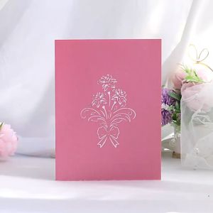 🇲🇾 🔥 3D Mothers Day Pop Up Handmade Flowers Birthday Card Gifts Thank you Event Festive Greeting Postcard Hari Ibu Kad