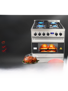 European Style Integrated Oven Stove Four Head Gas Stove Electric Oven One Piece Machine Stainless Steel Kitchen Appliance