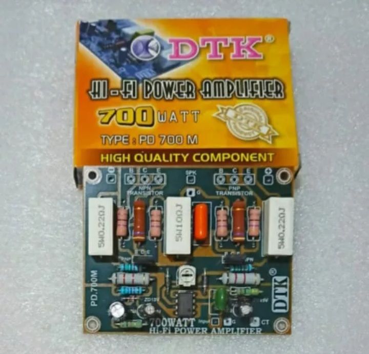 KIT DRIVER DTK HI - FI POWER AMPLIFIER 700 WATT MONO | Lazada Indonesia
