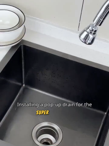 1Pcs Sink Drain Filter Bounce Core-Odor&Leak PreventionDishwashing Drain FilterAnti-Clog Strainer