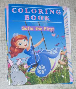 Coloring Booklet for kids gift giveaways collectibles disney princesses anime and cartoon character