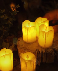5 in 1/3 in 1 LED Candle light Flameless Party Wedding Birthday halloween christmas decoration with batteries