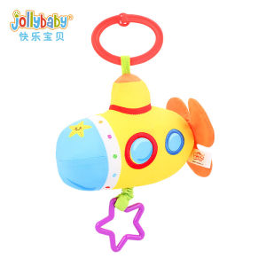 Jollybaby Newborn Baby Bed Bell Fabric Soothing Toy for Pram Hanging Decoration Baby Comforter Wind Bell Child Plaything