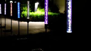 1/2/4PC Solar Reed Lamp Bubble Stick RGB Colorful Acrylic Courtyard Park Scenic Area Lawn Garden Insertion Landscape Lamp
