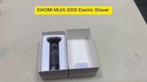 MIJIA | MIJIA S500 Electric Shaver Dry Wet Shaving Triple Blade Trimmer Beard Floating Head Mens Shaver Electric Razors Machine