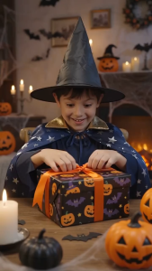 Cute Halloween Squishy Toy Jack O Lantern Skeleton Ghost Purple Soft Squeeze Slow Rising Stress Relief Fidget Toy Trick or Treat Gift for Kids Adults Party Favor Decoration