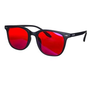 SHINU Blue Light Blocking Computer Glasses Red Lens For Better Sleep Orange Lens For Long Time Gaming Rest Glasses Men Women