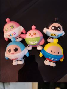 Stress Relief Toy Egg Character Slow Rebound Creative Prank Toy for Children And Adults Office Fun Team Building School