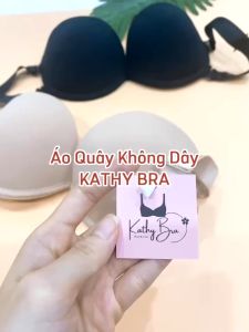 B371 [LOẠI 1] Áo Quây Cúp Ngang Không Dây KATHY BRA Có Gọng Đệm Vừa Giúp Nâng Đẩy Tặng Kèm Dây Trong