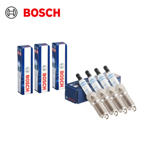 Bosch | 4Pcs Bosch Double Iridium Spark Plugs HR8NII332X for FORD Mondeo Mk4Saloonfor MAZDA 3 Hatchback(BK/BL)6 Saloon(GG)/Hatchback