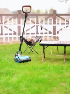 21V Household Multifunction Lawn Mower Push Lawn Mower Cordless Electric Lawn Mower