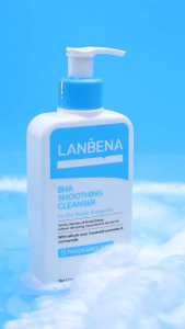 LANBENA Facial Cleanser Salicylic Acid Cleanser Pimple Acne Treatment Facial Wash Oil Control Skincare For Face Deep Cleaning Exfoliating Foaming Cleanser BHA Acne Removal Wash Skin Care 236ML
