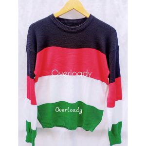 Sweater Rajut Free Palestina Save Gaza Atasan Palestine