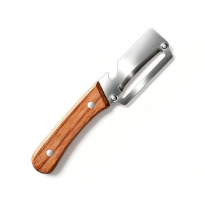 LMETJMA 2 in 1 Vegetable Peeler Stainless Steel Vegetable Peeler with Bottle Opener Kitchen Potato Carrot Pumpkin Peeler