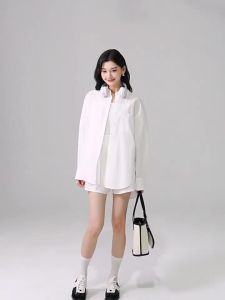 Casual Womens Petite Two-Piece Shirt Set