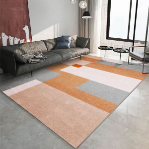 Dirt Resistant Easy Care Japanese Zen Style Living Room Carpet Crystal Velvet
