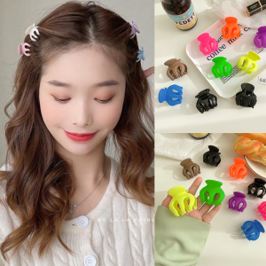 Logam Ekor Kuda Tinggi Tetap Artefak Ambil Klip Rambut Wanita Poni Jepit Rambut Hiu Jepit Kepala