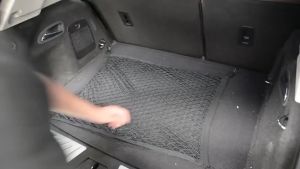 Universal Car Rear Trunk Net Mesh Elastic Nylon Back Cargo Storage Organizer Double Layer Luggage Grocery Holder Boot String