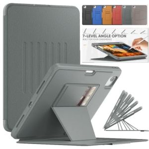 【Eco-friendly】 For 9th 8th 7th 10.2 Air 4 Air 5 10.9 for Pro 11 2018 2023 2023 Luxury Heavy Duty Shockproof Magnetic Auto Wake/Sleep With Pen Slot Full Protection Case Cover