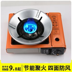 Universal Outdoor Camping Stove Head Support Frame Windproof Stove Base Stand Durable Stainless Steel Cooking Gear