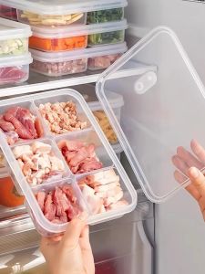 GUOQI | Six-section Meat Freezer Storage Box