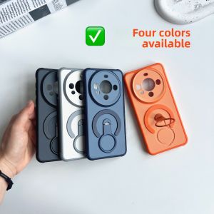 szhaiyu | For Huawei Mate 80 mate80 pro max Mate70 60 phone case with 360-degree rotating stand Soft Edge For Magnetic Suction Hard Cover