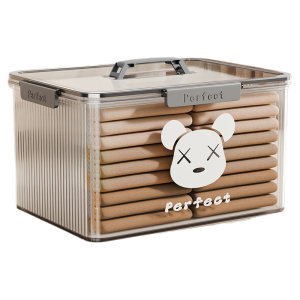 Joybos | Transparent Large Capacity Storage Box Plastic Handheld