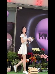 ZYHT eravogue váy trắng tiểu thư đầm babydoll váy công chúa đầm sang chảnh dự tiệc đám cưới 9615