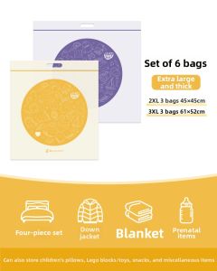 Easy Your Home | Handheld Sealed Clothing Storage Bags Kindergarten Use
