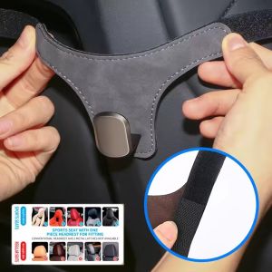 2 cái đa chức năng da lộn tựa đầu trên ghế xe ô tô móc treo lưu trữ lưng ghế xe móc vật đựng vật chứa cho túi xách phụ kiện nội thất xe ô tô