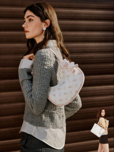 Stylish Crossbody & Shoulder Half Moon Bag