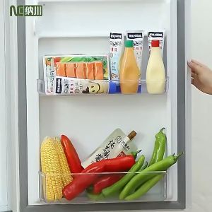 Hộp Đựng Thực Phẩm Đồ Ăn Rau Củ Để Cánh Cửa Tủ Lạnh Nhựa PP Ngăn Nắp Gọn Gàng Đa Năng Tiện Lợi An Toàn Khi Sử Dụng