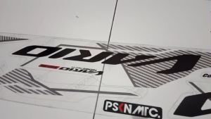 Stiker striping variasi transparant Honda Vario 125 new tahun 2022-2024