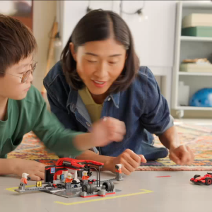 LEGO City 60443 F1 Pit Stop & Pit Crew with Ferrari Car (322 Pieces)