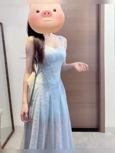CHANGTONG | Slim Waist Elegant Summer Dress
