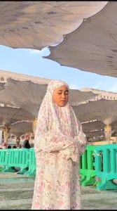 Mukena Terusan Anak Series Hana Umur 7 sd 15 Tahun Bahan Rayon Viscose Premium - Bisa COD