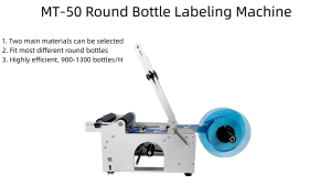 Mesin Labeling Botol Stiker MT-50 Semi Otomatis | Mesin Tempel Stiker MT-50