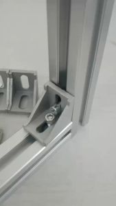 D Bracket 3030-1 Kit set ข้อต่ออลูมิเนียมโปรไฟล์ 3030 (ราคารวมน๊อต)