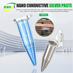 RELIFE HW31A Nano Conductive Silver Paste Repair Patching Set for Phone Screen Water Ingress Cause Yellow/Green Circuit Repair