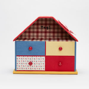 Tagi. Little Bird House Desktop Storage Box กล่องเก็บของบนโต๊ะรูปแบบบ้านนก