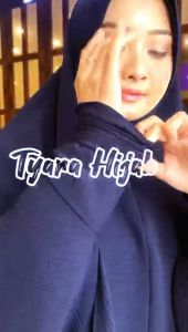 Jilbab Instan Bergo Kayla Tangan Crinkle Umroh Haji By Tyara Hijab