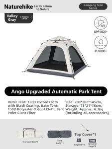 NatureHike | Upgraded Black-Gel Automatic Tent