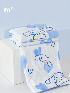 MERCURY Kids | Cool Antibacterial Washable Cotton Knitted Summer Quilt