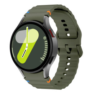 Original Band for Samsung Galaxy watch 7/FE/5 Pro/6/4 classic 44mm 40mm Silicone sport belt bracelet correa Galaxy watch 7 Strap