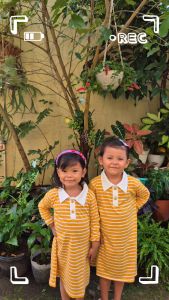 Dress Salur Anak Cewek Kerah Polo Katun Combed Umur 1-8 Tahun